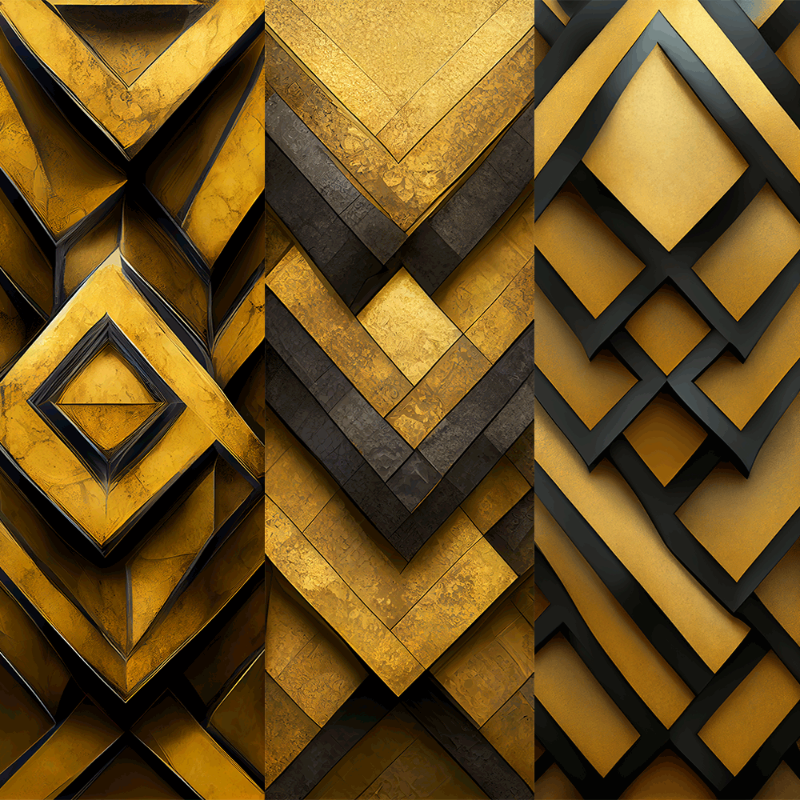 AI Gold #13 static token preview
