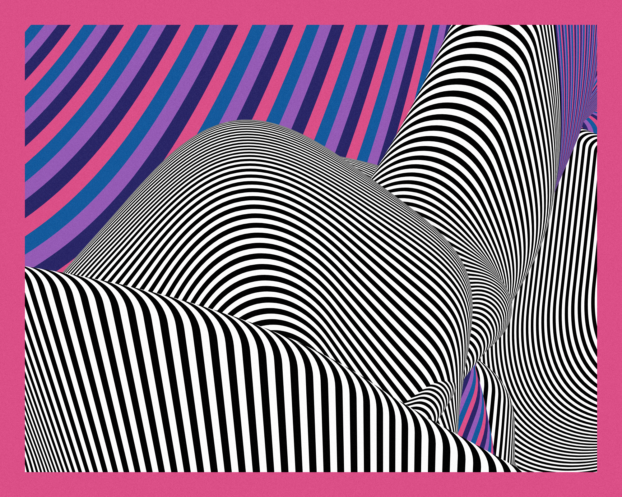 Alternating bands of color #68 static NFT preview