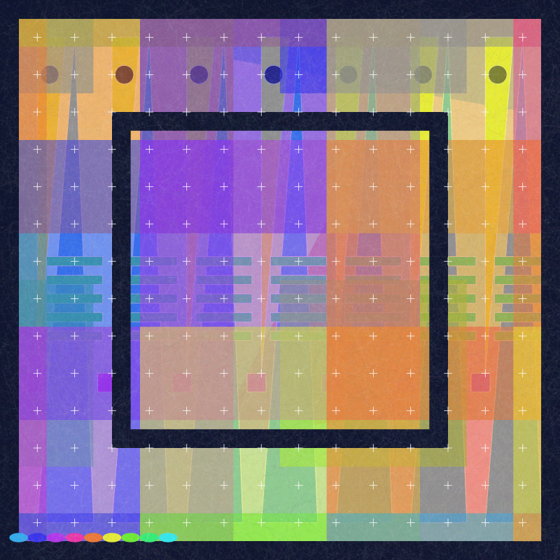 Polychromatic Noir #71 static token preview