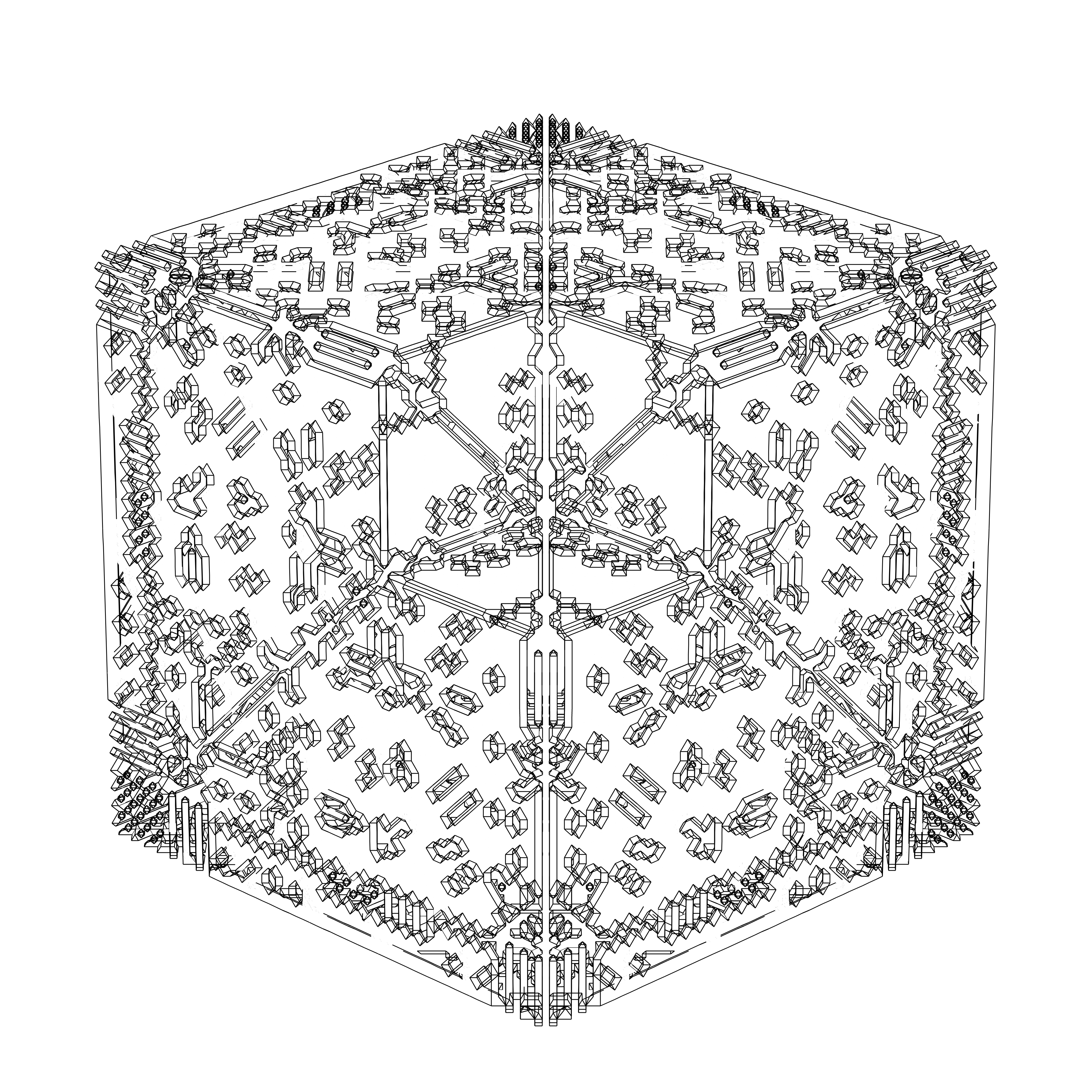LL21 Alien Art Cube #401 static NFT preview