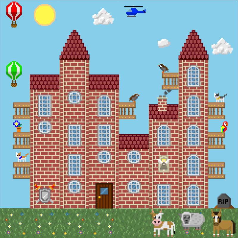 2D Mansion #1008 static token preview