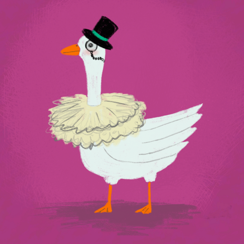 Silly Goose #52 static token preview
