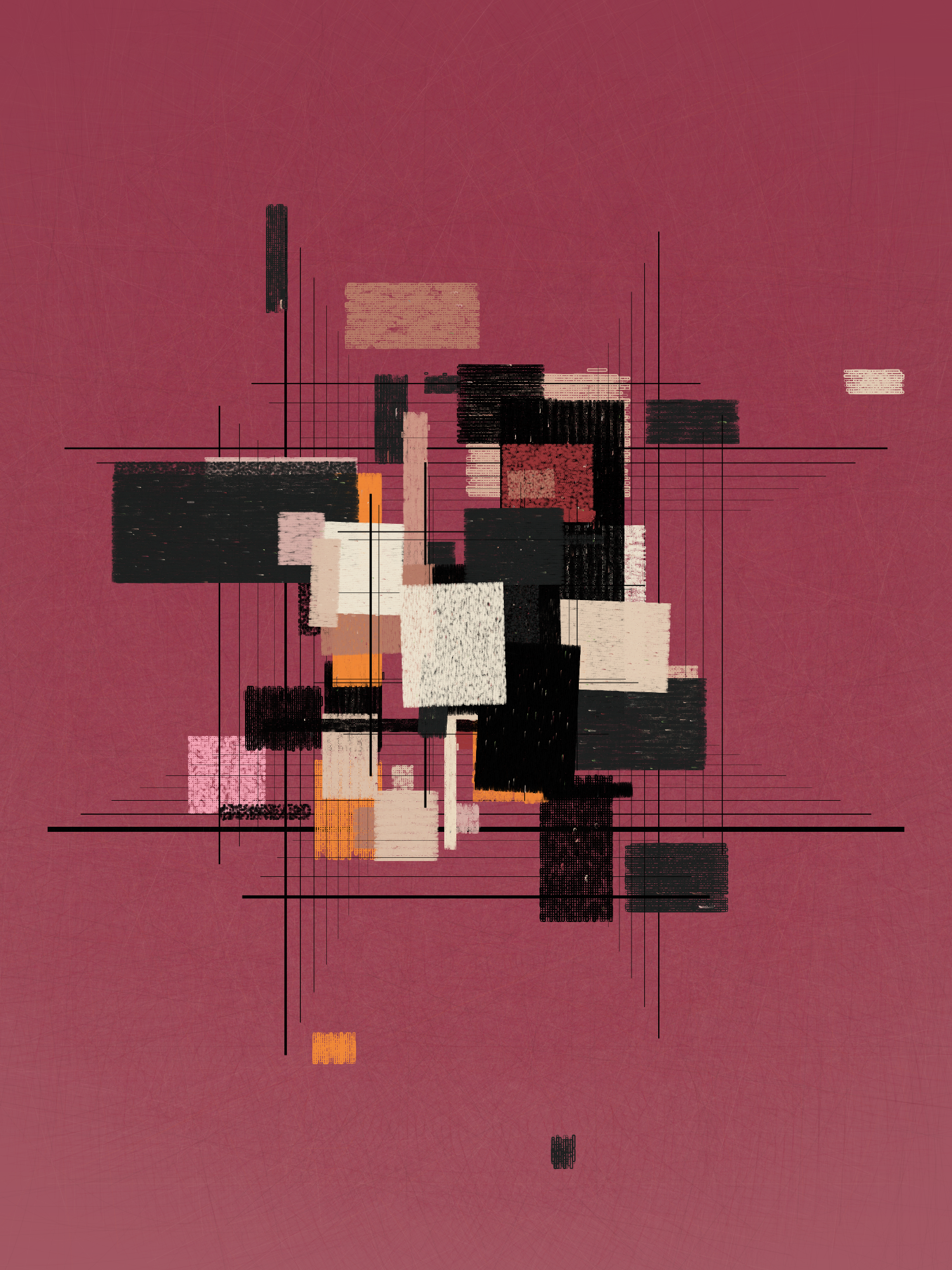 Generative Composition #105 static NFT preview