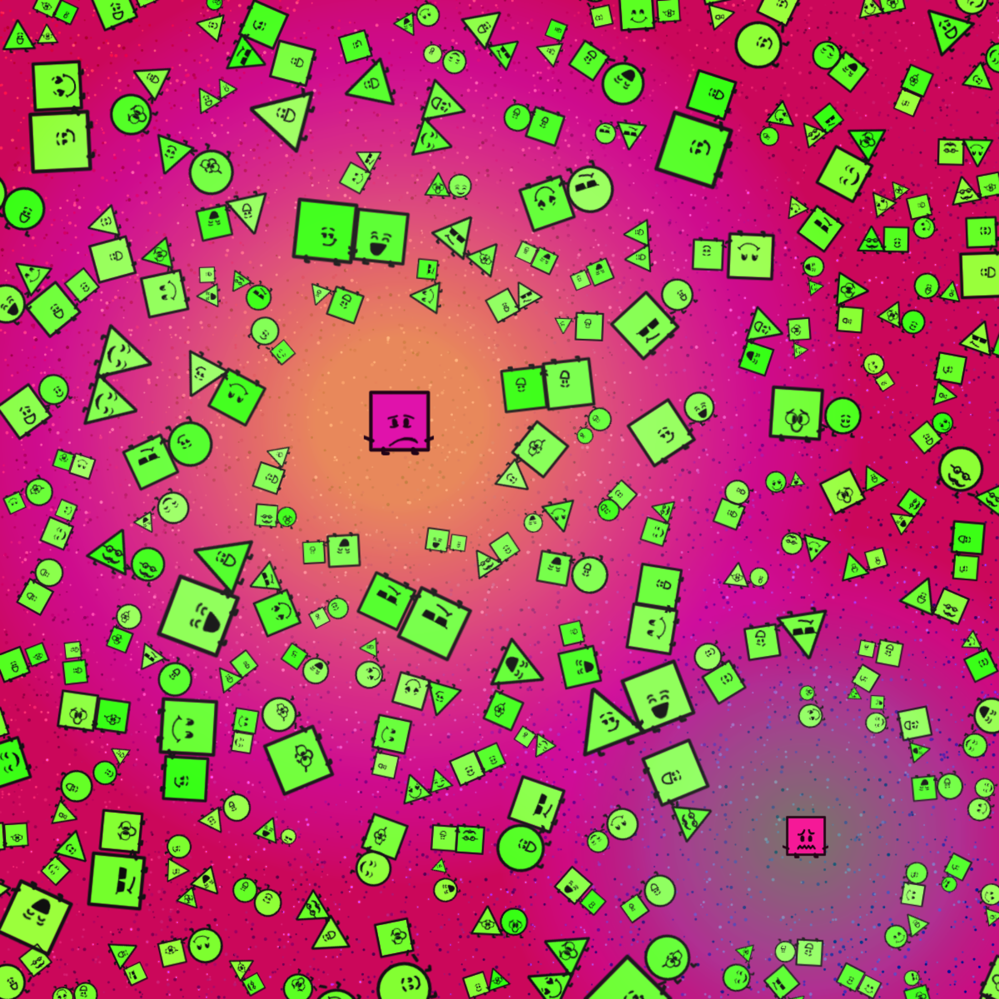 Lonely Shapes #96 static token preview
