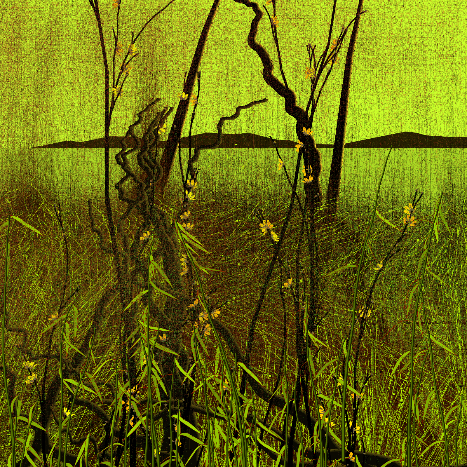 Dry twigs #33 static NFT preview