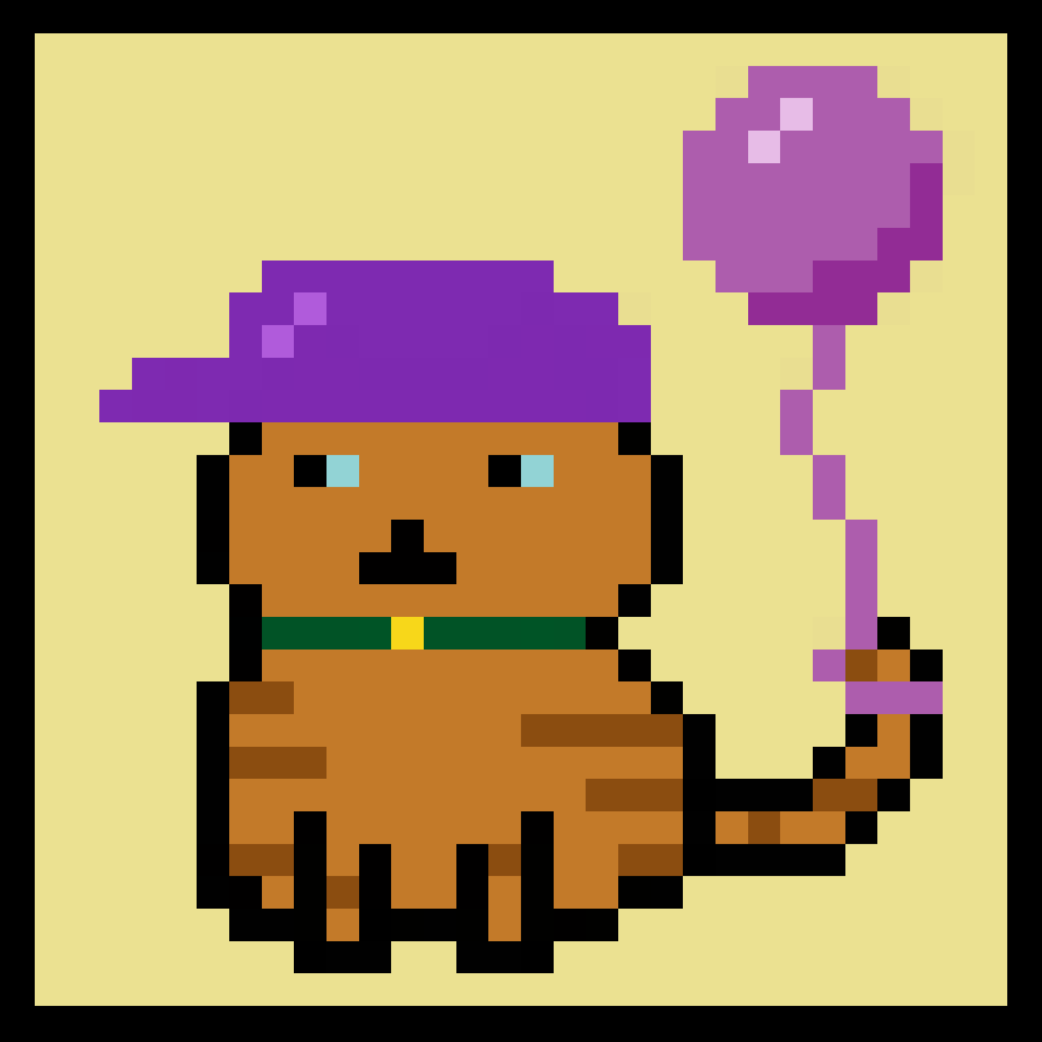 Lazy Kitties #980 static token preview