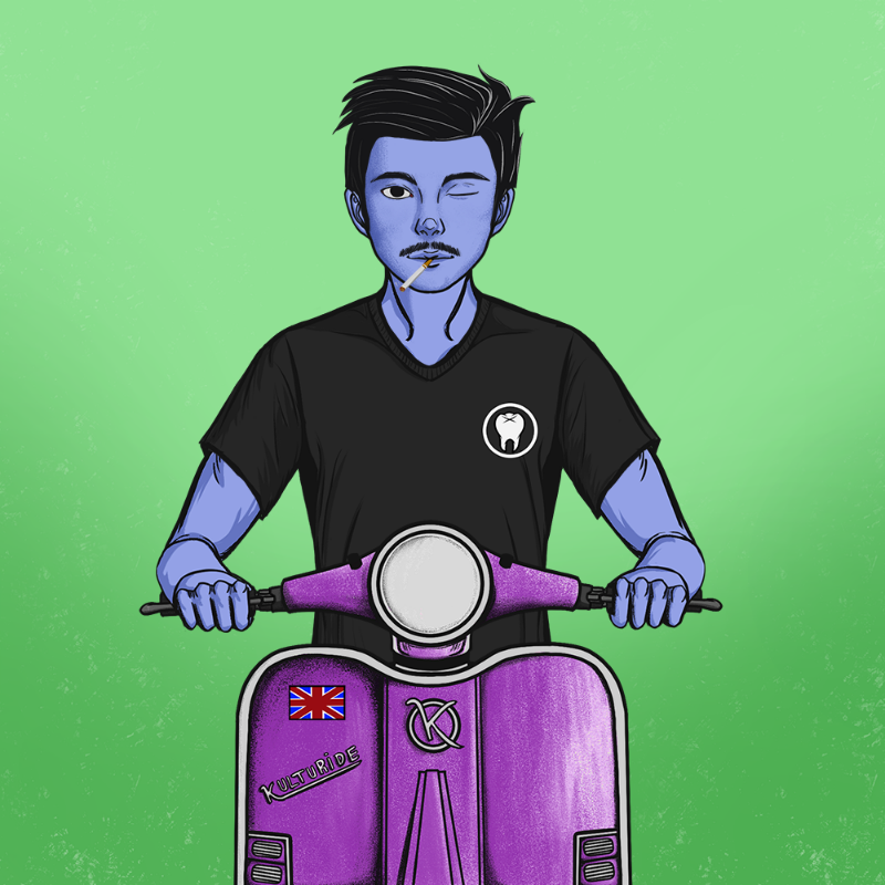 SCOOTER RIOT #255 static token preview