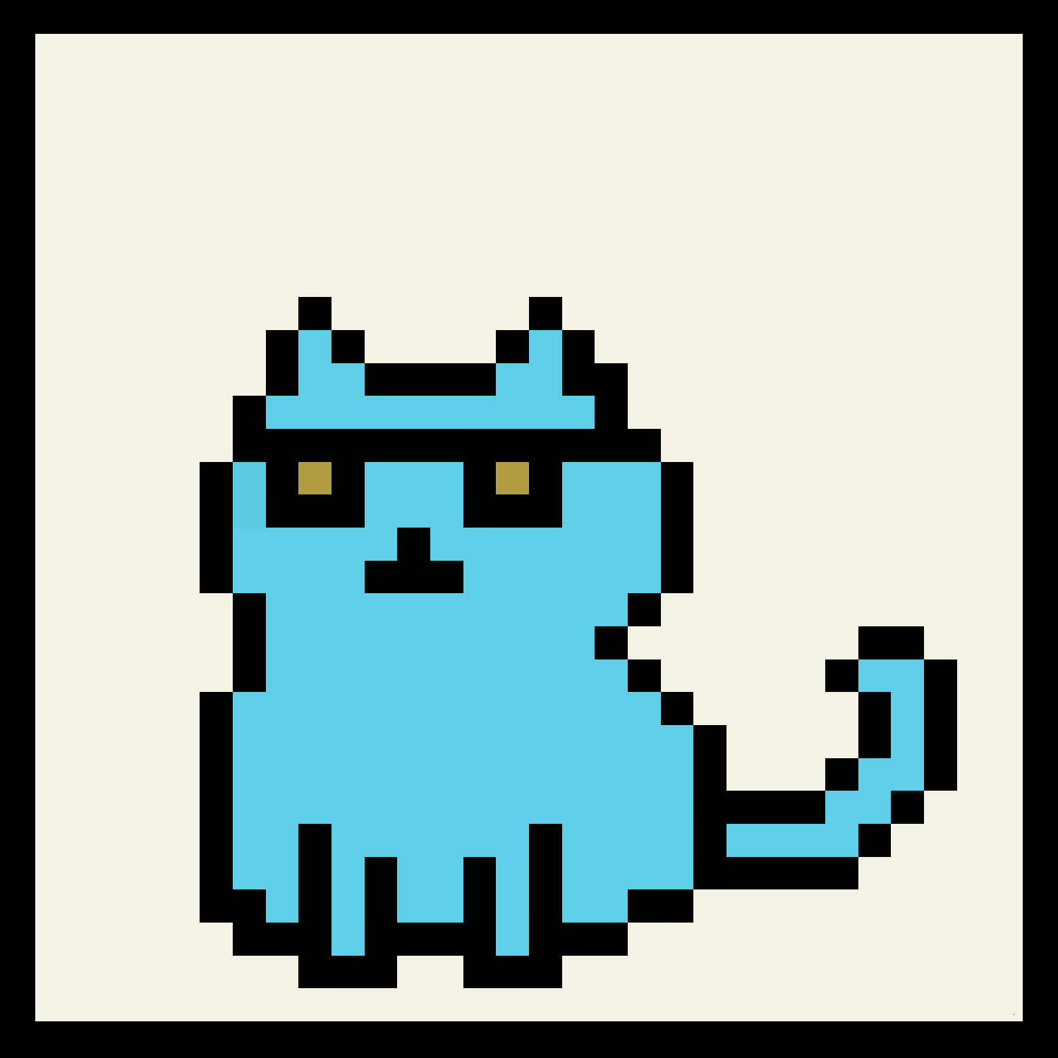Lazy Kitties #1847 static NFT preview