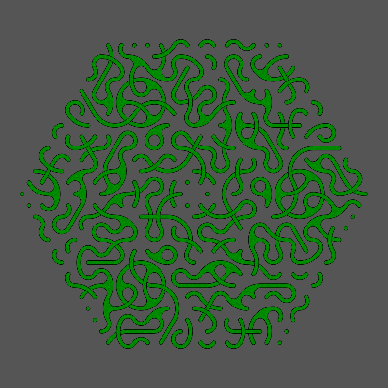 Threefold Symmetry - Dark Variations #26 static token preview