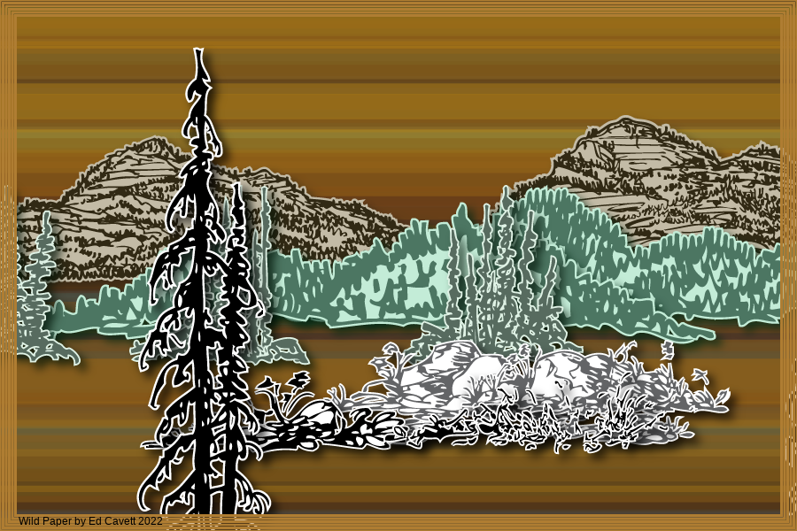 Capture Bigfoot - Wild Paper Series #103 static NFT preview