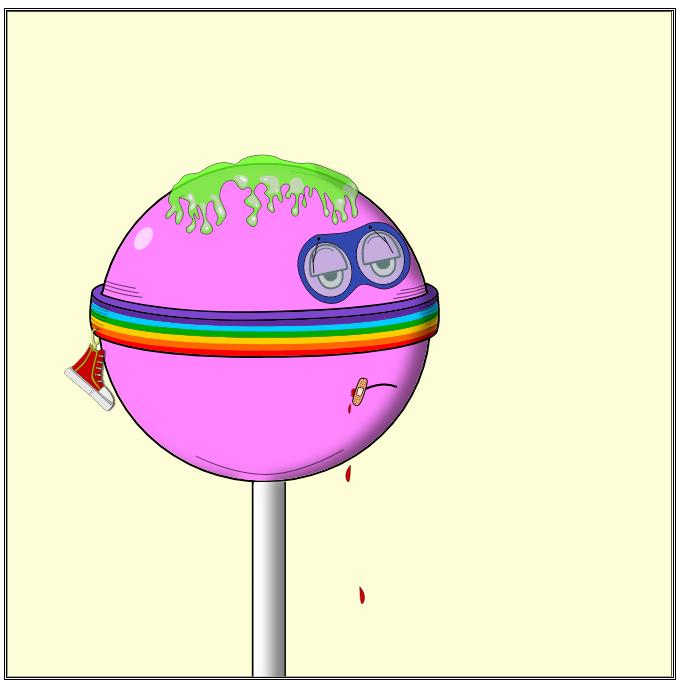 BORED LOLLIPOP #21 static NFT preview