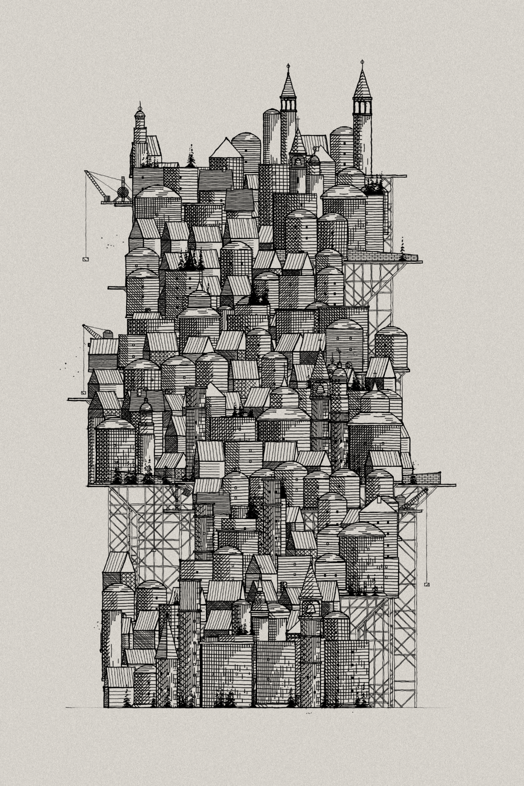 The City #167 static NFT preview