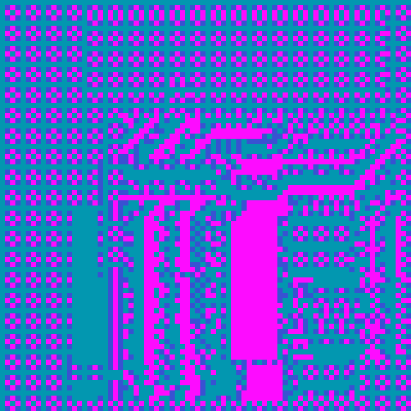 Mosaic #720 static NFT preview
