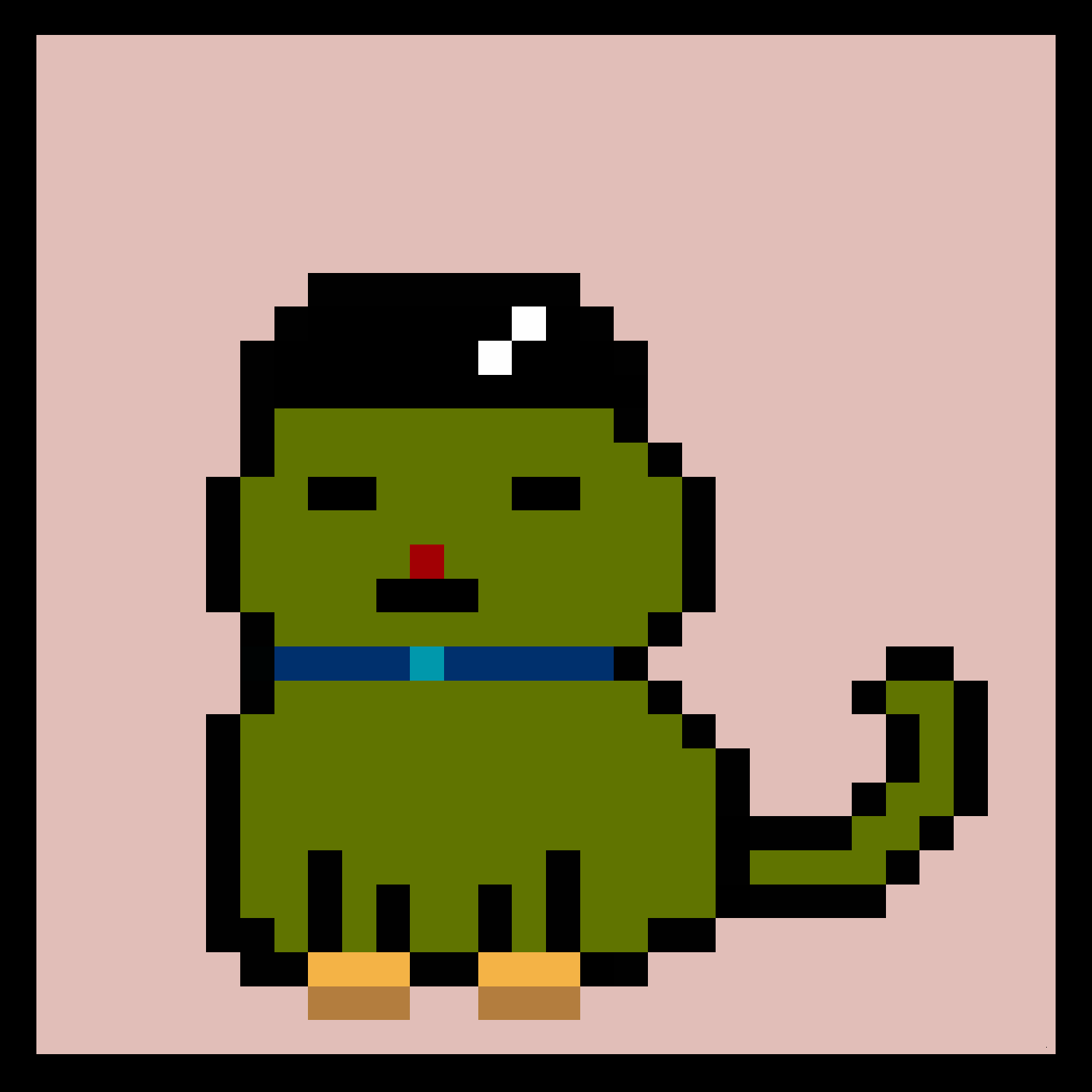 Lazy Kitties #312 static token preview