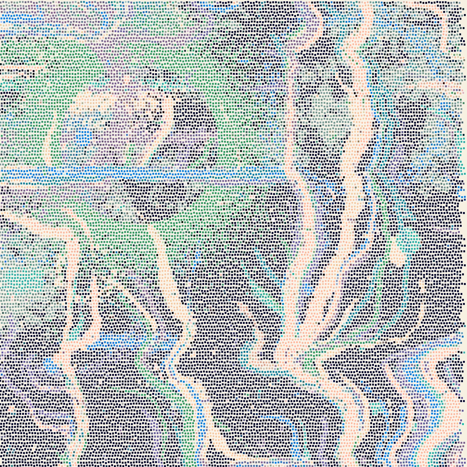 Tessellatum #17 static NFT preview