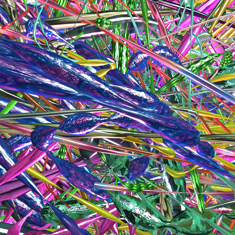 Prismatic Thickets #178 static token preview