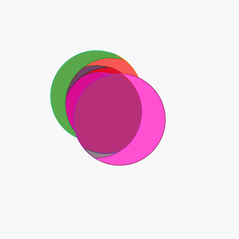 Feedback Sunsets (interactive) #70 static NFT preview