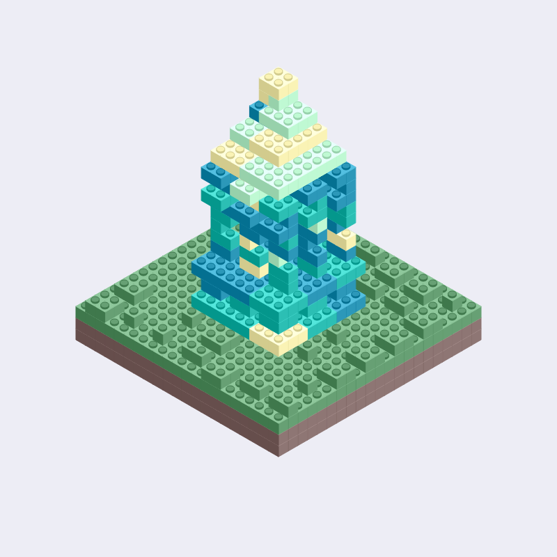 Plastic Town I #73 static token preview