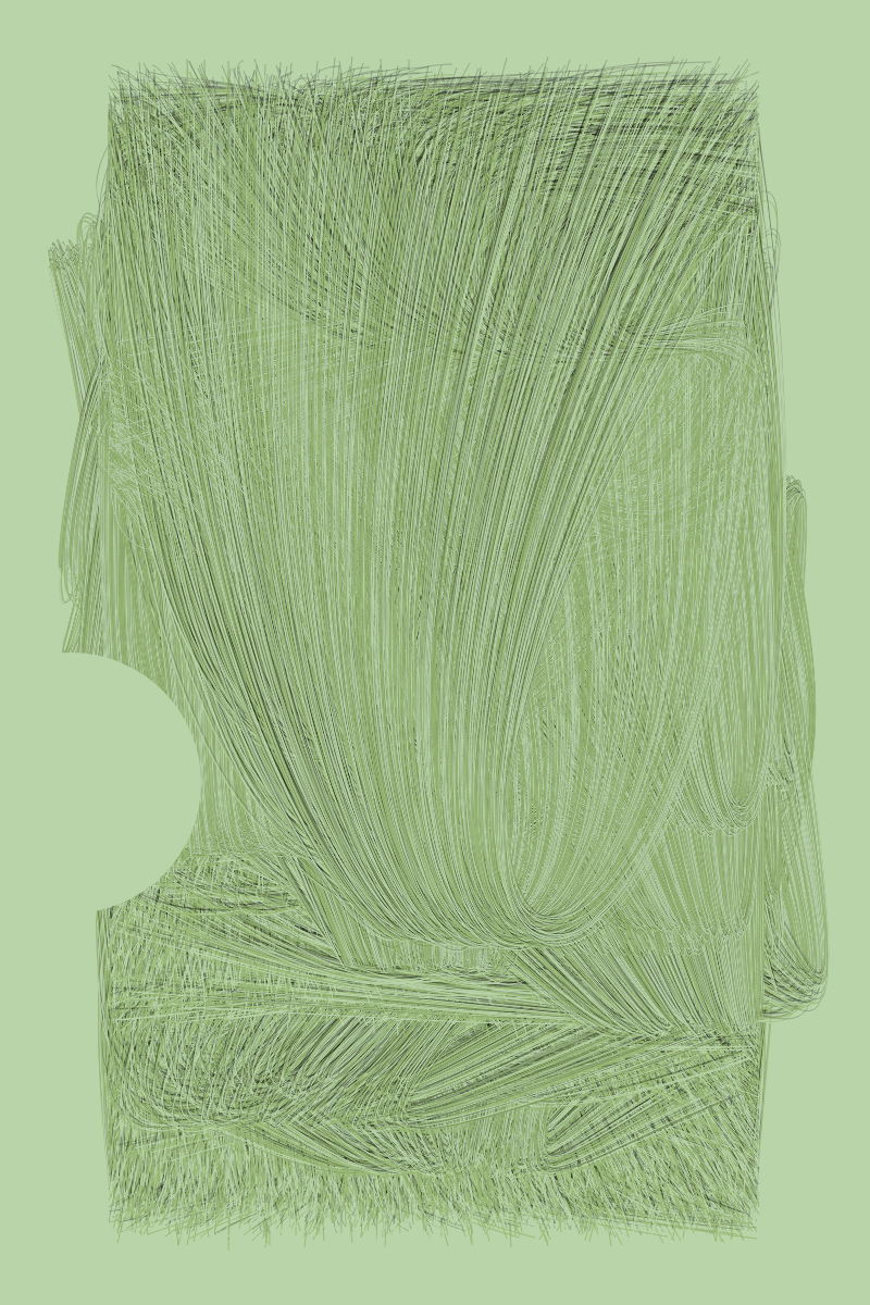 Brush Head #100 static NFT preview