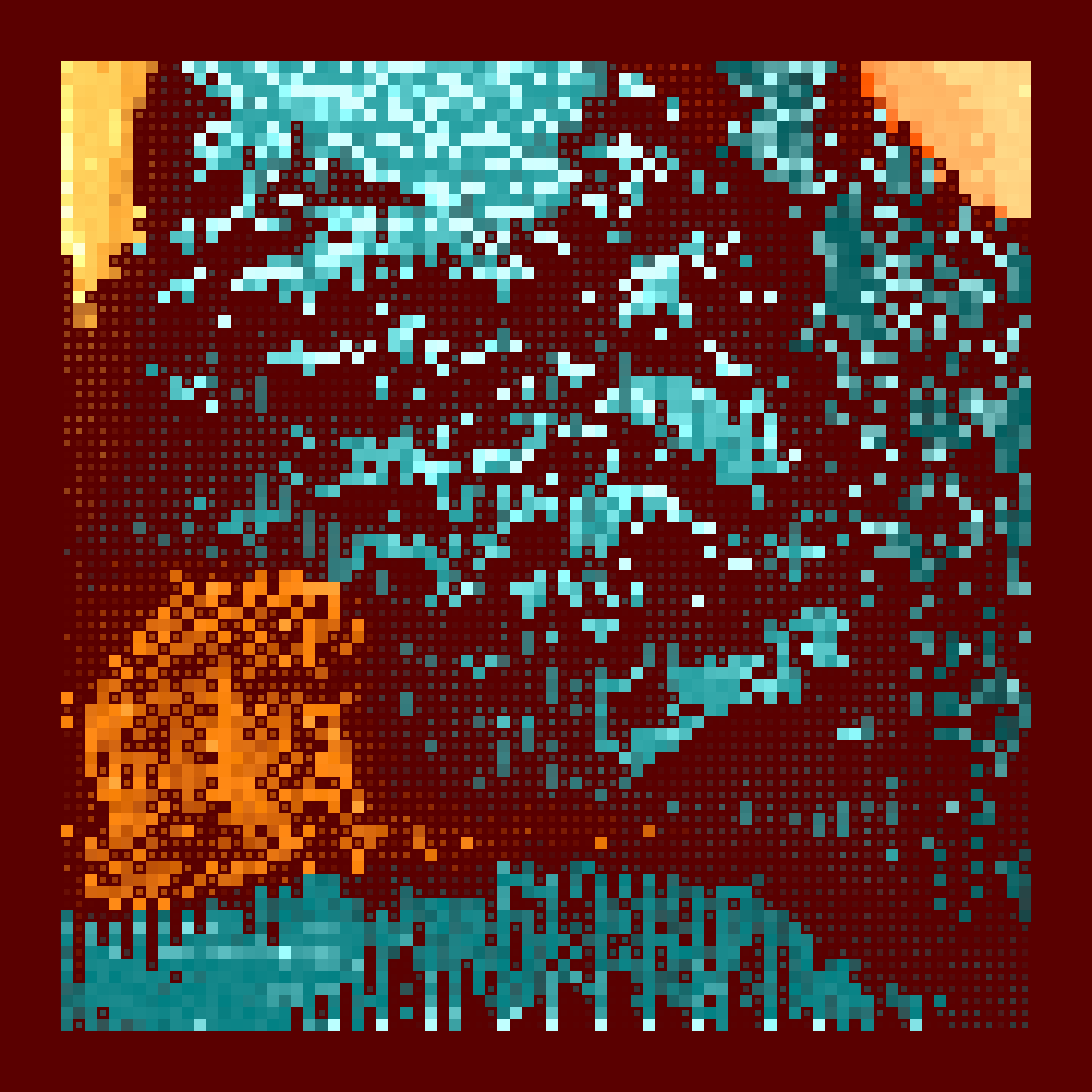 Pixel Blobs II #159 static NFT preview