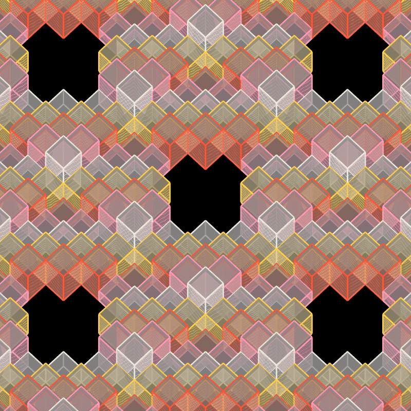 3D Pattern: BLOCK #6 static token preview
