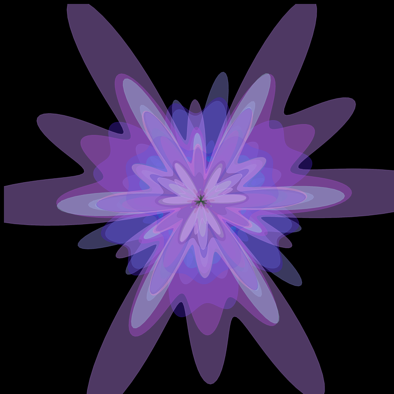Blooming Flowers #45 static token preview