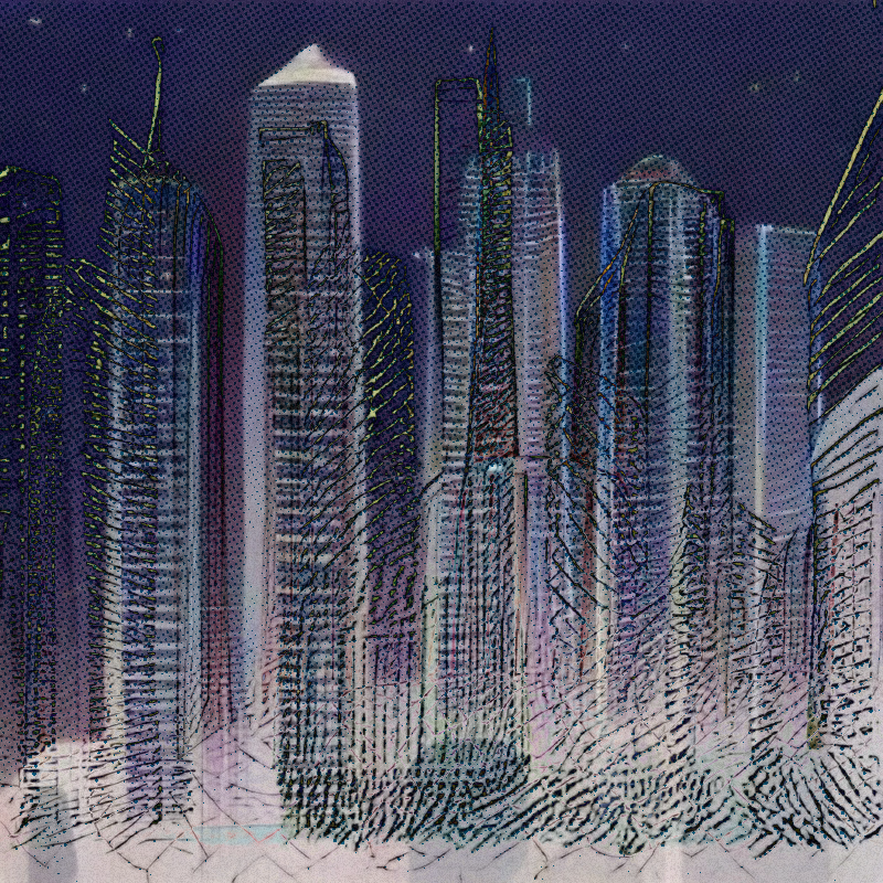 Permutation City #142 static NFT preview
