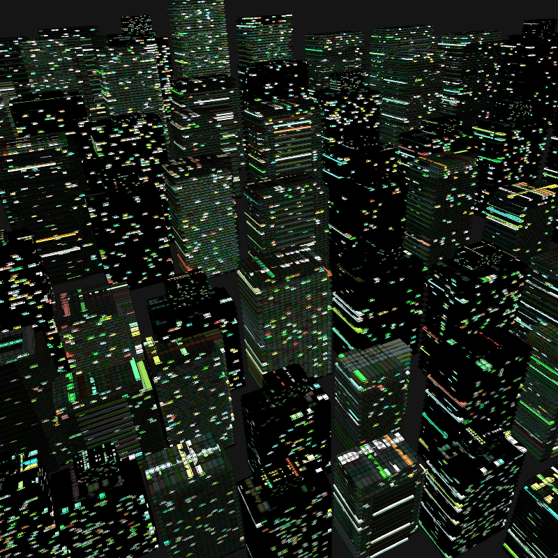 Night city glow #53 static NFT preview