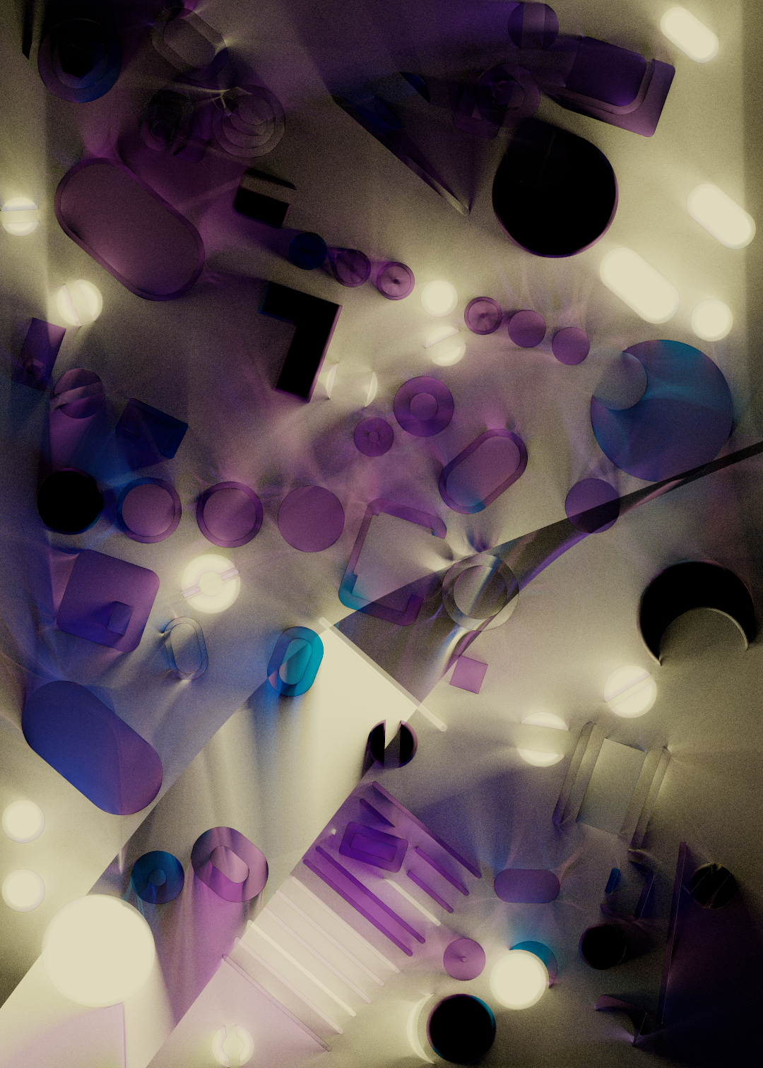 Caustic Obstacles #68 static NFT preview