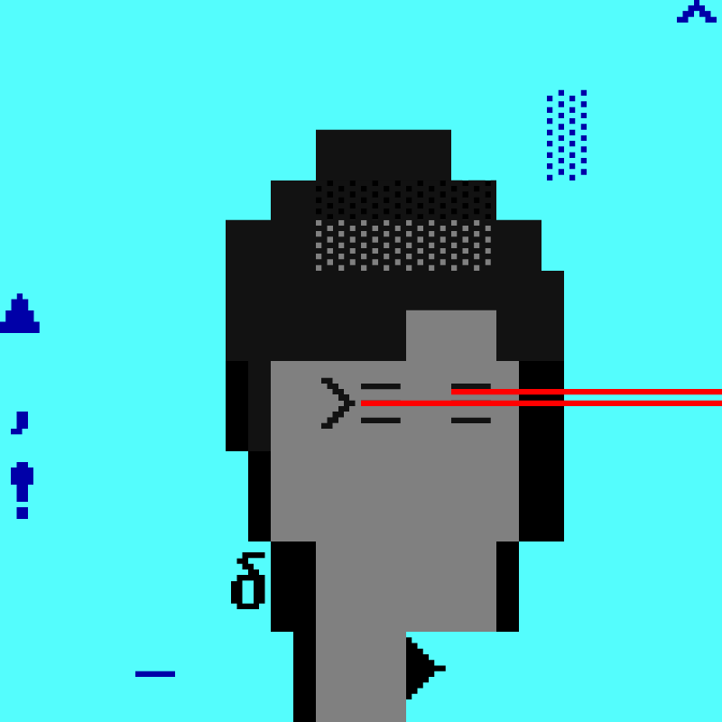 Gen DOS Punk #34 static NFT preview