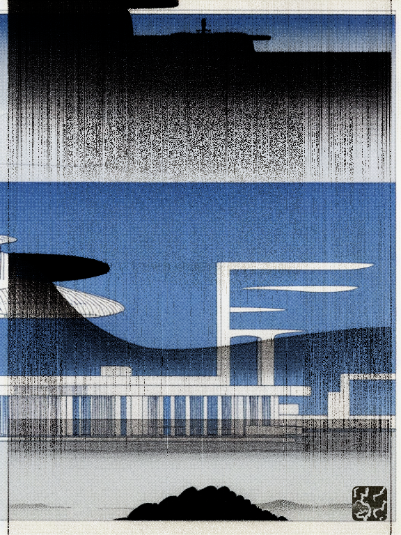 Bifurcation Rains #45 static NFT preview