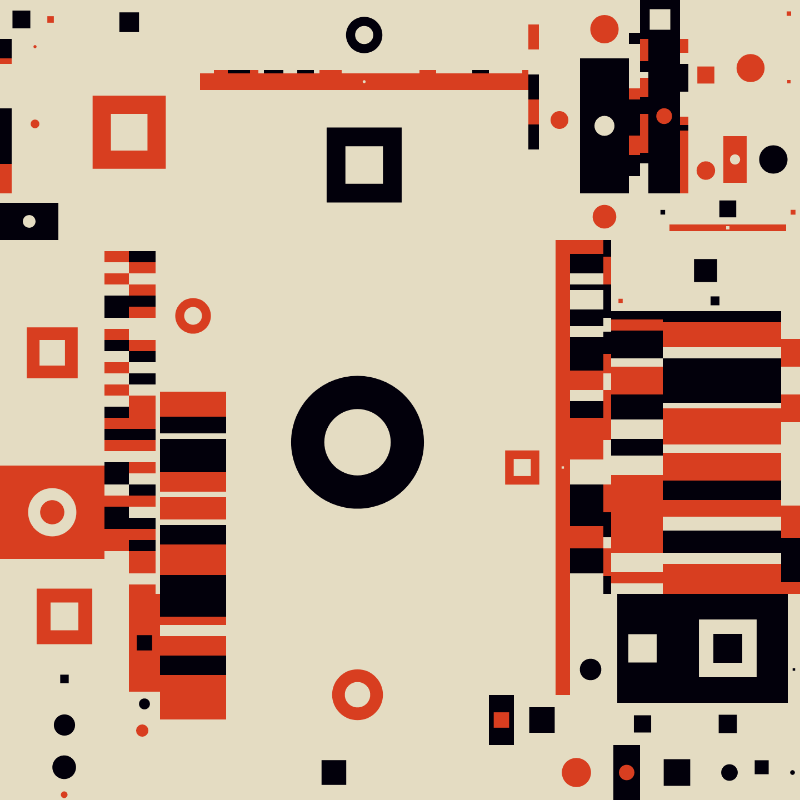 Subject Red #80 static NFT preview