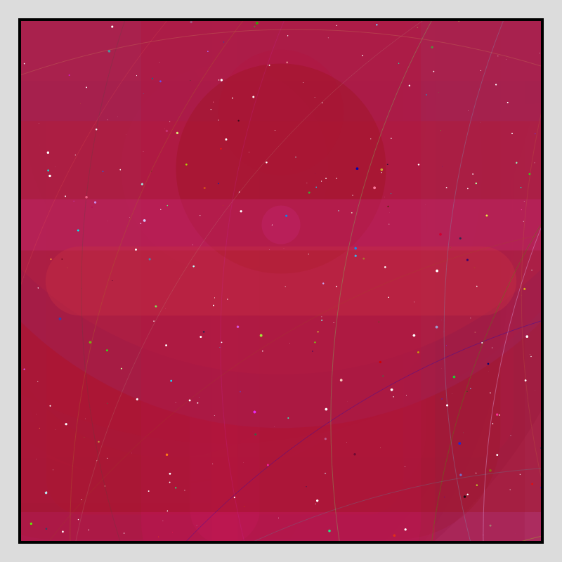 Color Field Starry B #120 static token preview