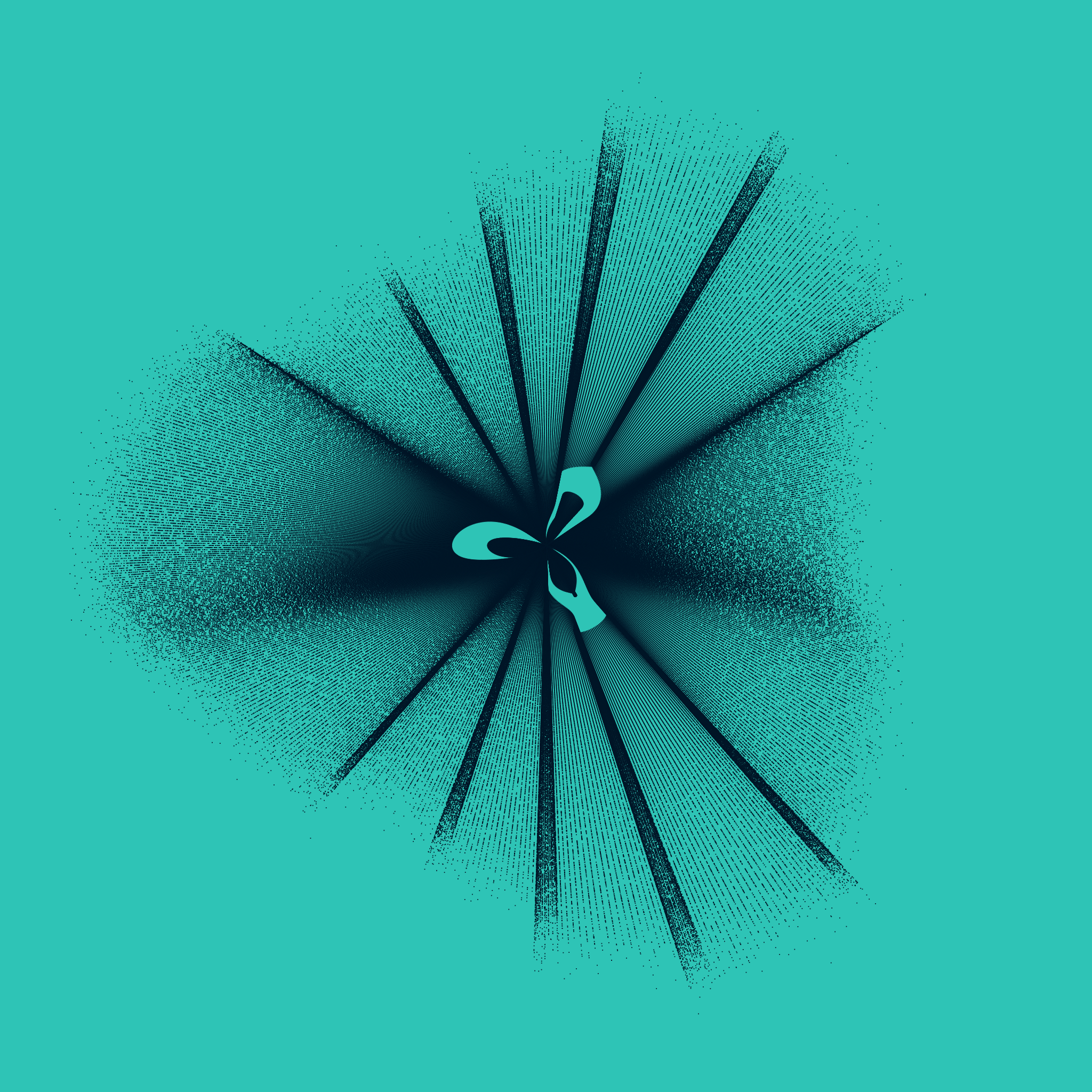 CIRCULAR MURMURATIONS #194 static NFT preview