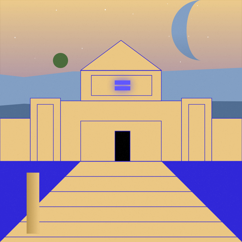 Abstract Temples #21 static token preview