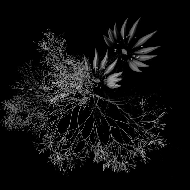 Botanical Ghosts #136 static token preview