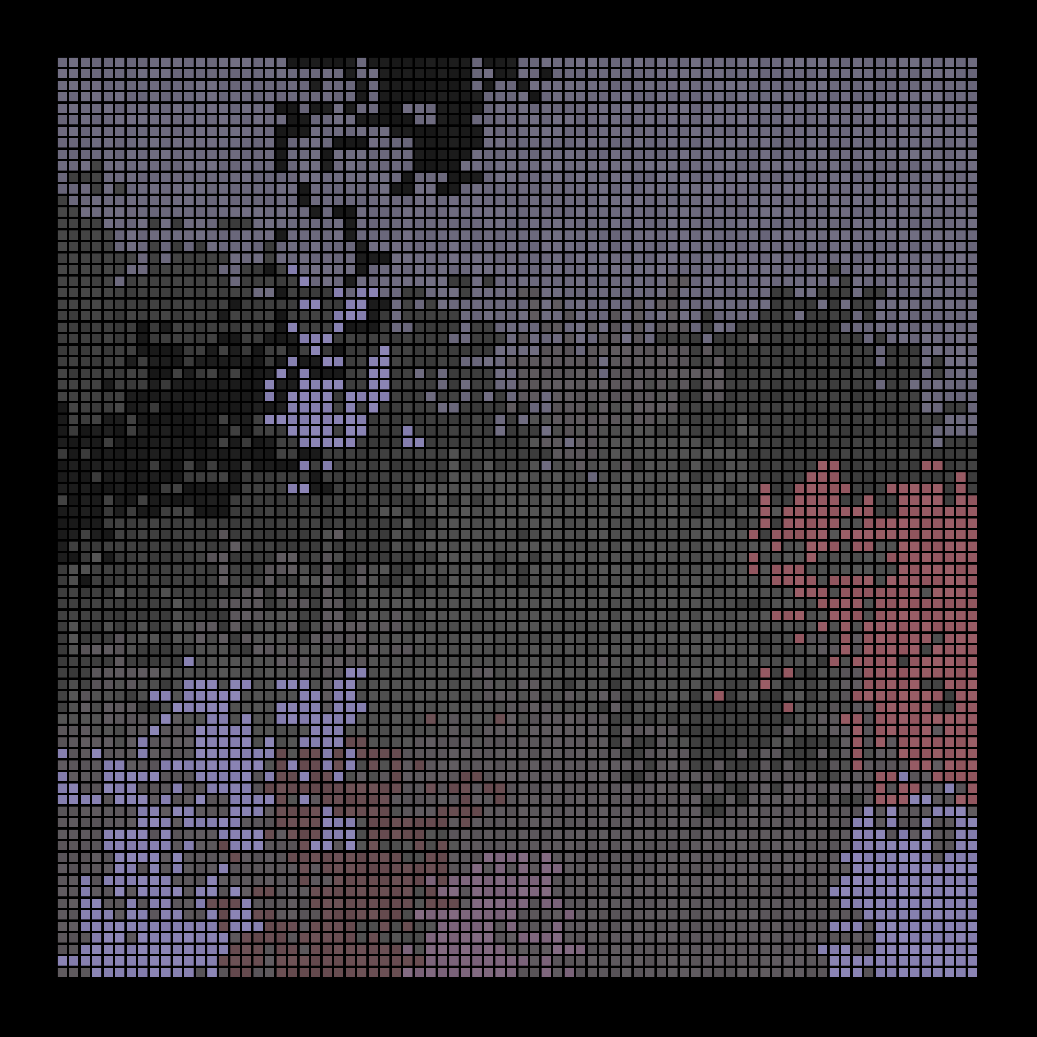 Pixel Blobs #62 static NFT preview