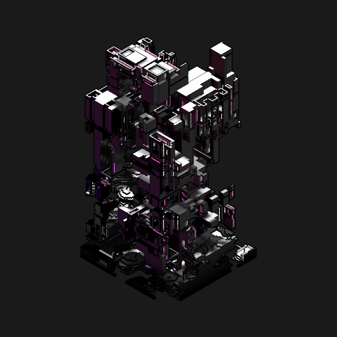 Isofrag generator series II #163 static token preview