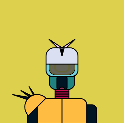 Ugly Robots #2 static token preview