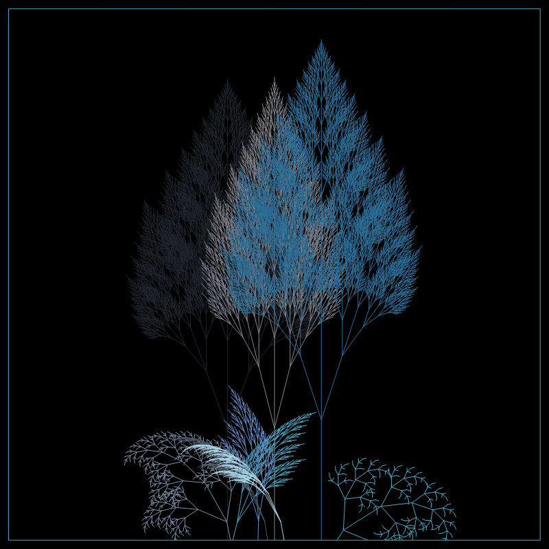 Fractal Forest #123 static token preview
