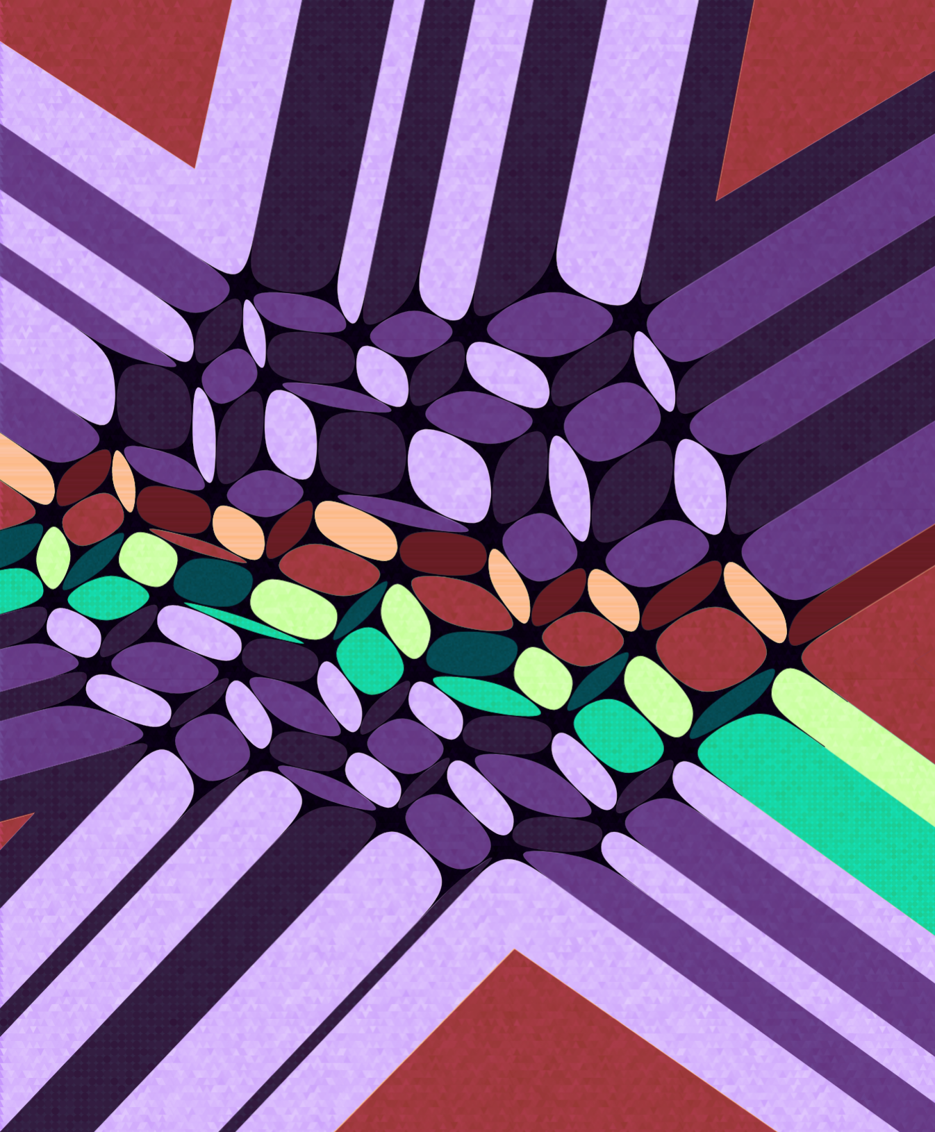 Steps and Flowers #101 static NFT preview