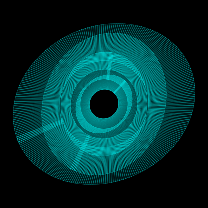 Moiré_Ellipses_Dark #57 static NFT preview