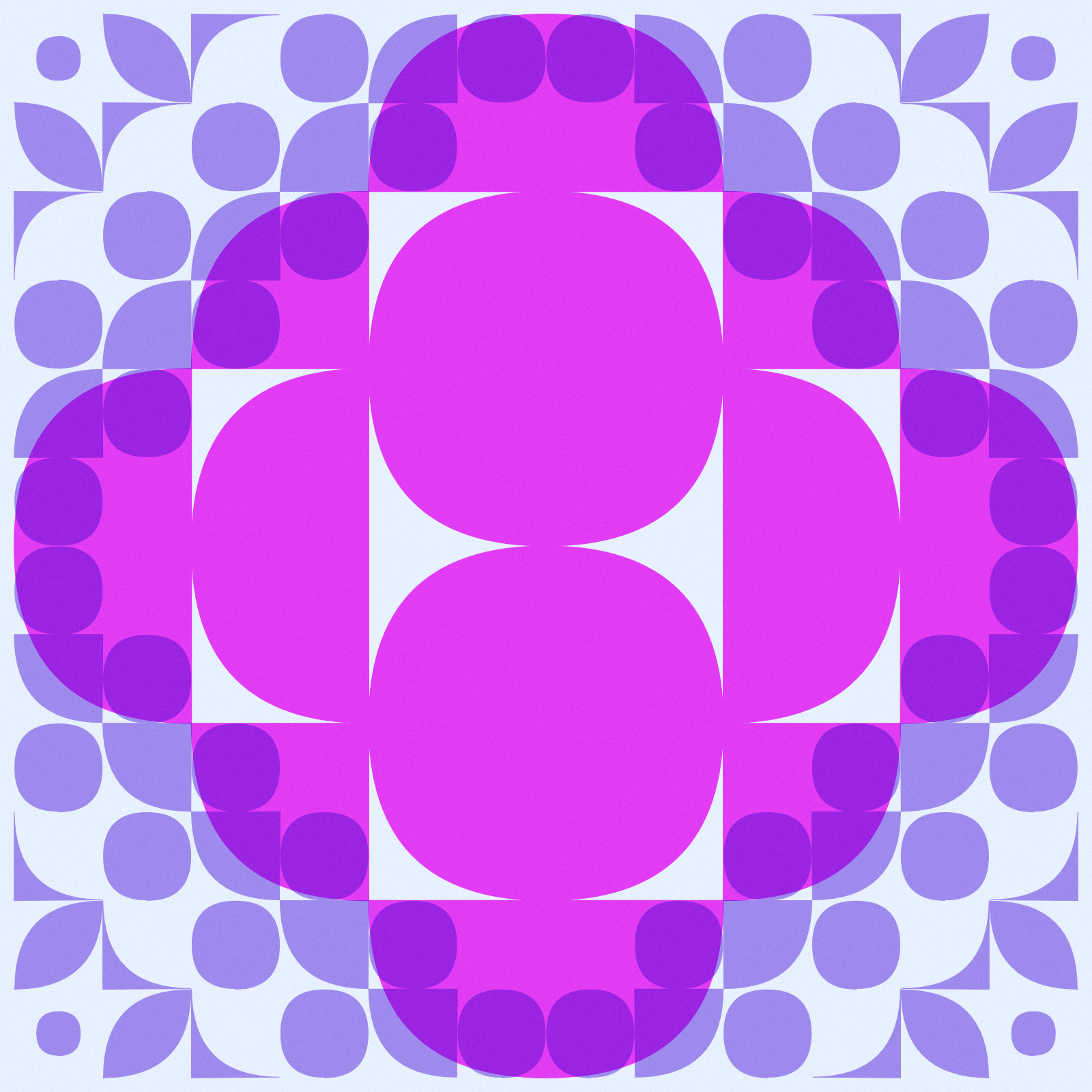 Floral tile #15 static NFT preview