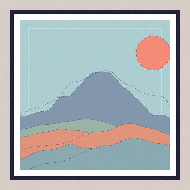 MetaMountains #25 static NFT preview