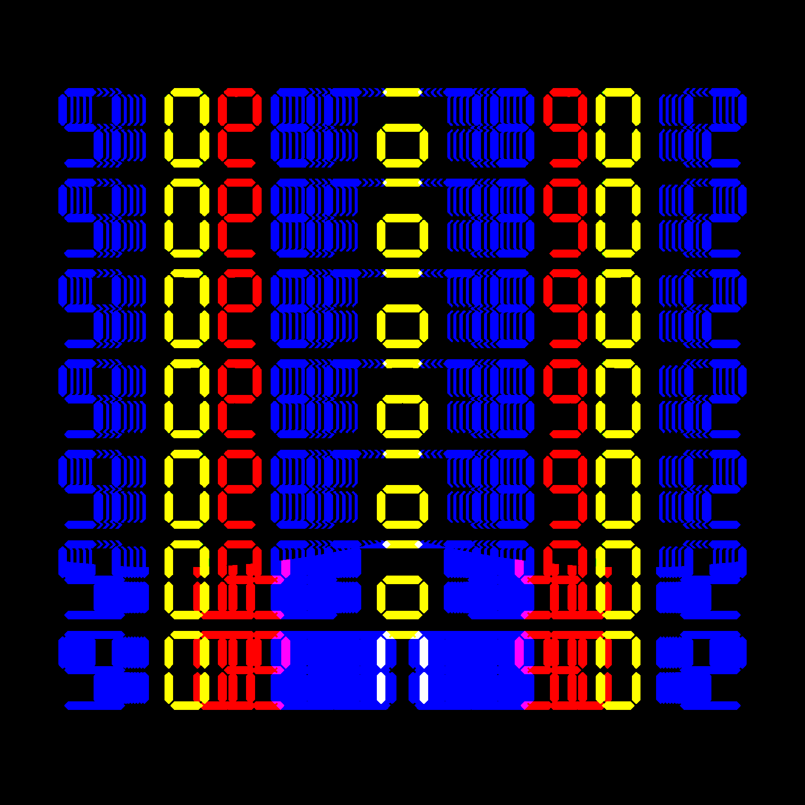Digits #49 static NFT preview