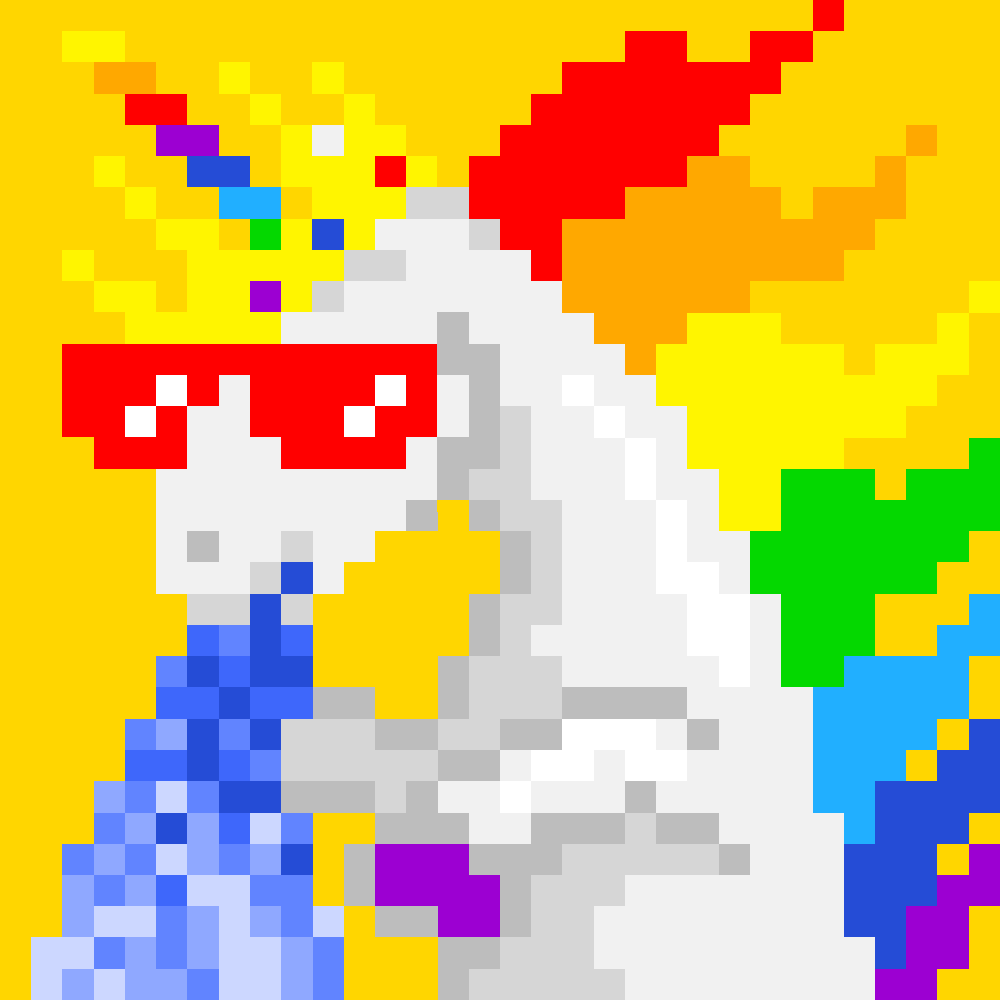 Unicorn #752 static NFT preview