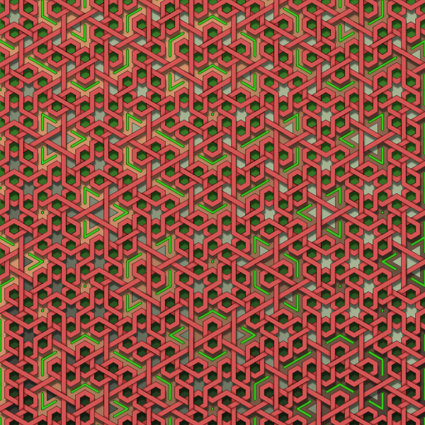 Interlaced #231 static NFT preview