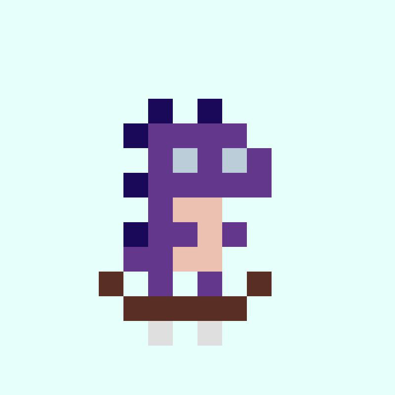 Coded Tiny Dinos #467 static token preview