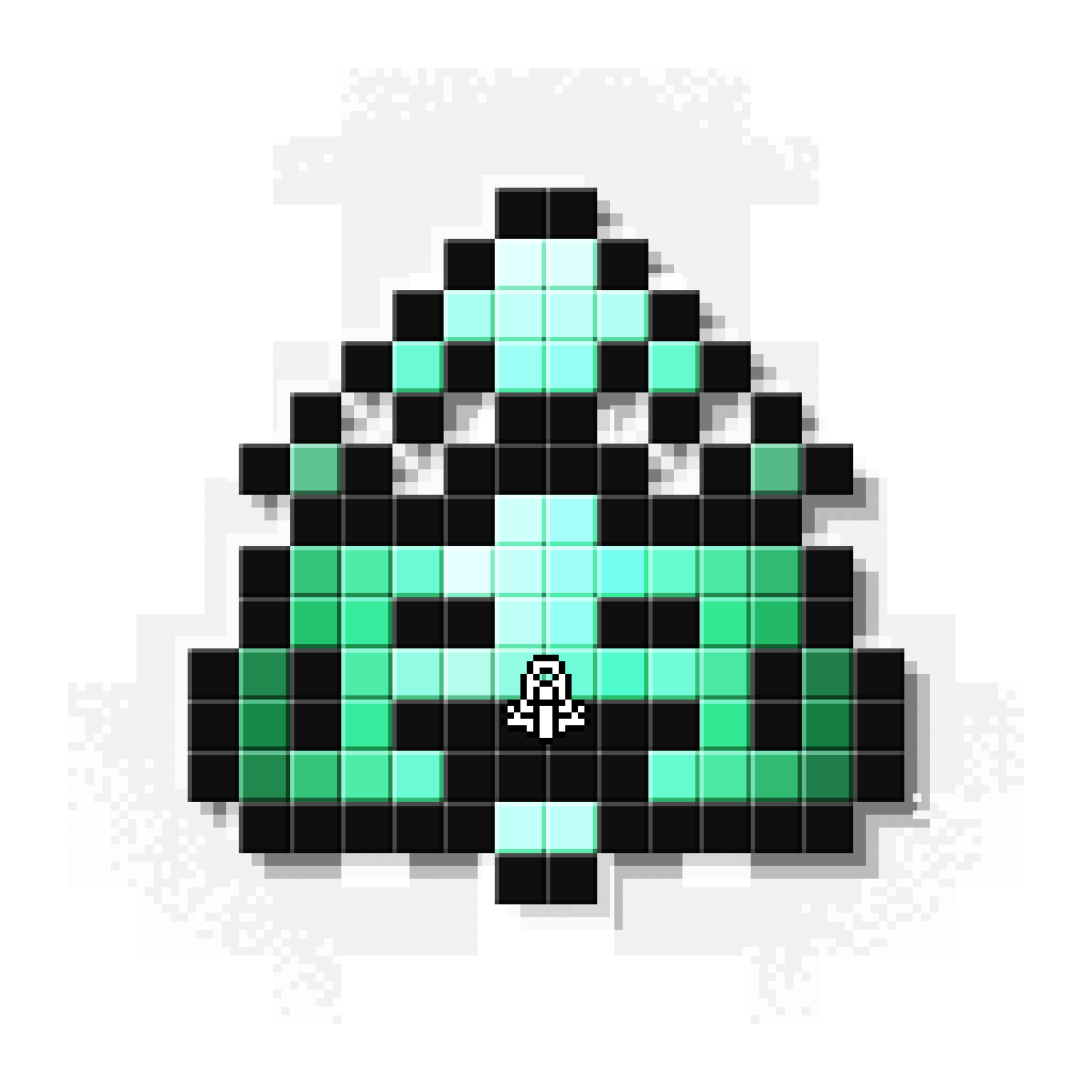 Pixel Spaceships Solos #146 static NFT preview