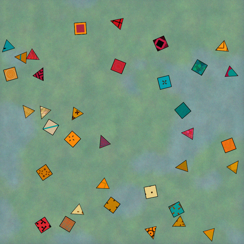Collisions: Art plus Physics #74 static NFT preview